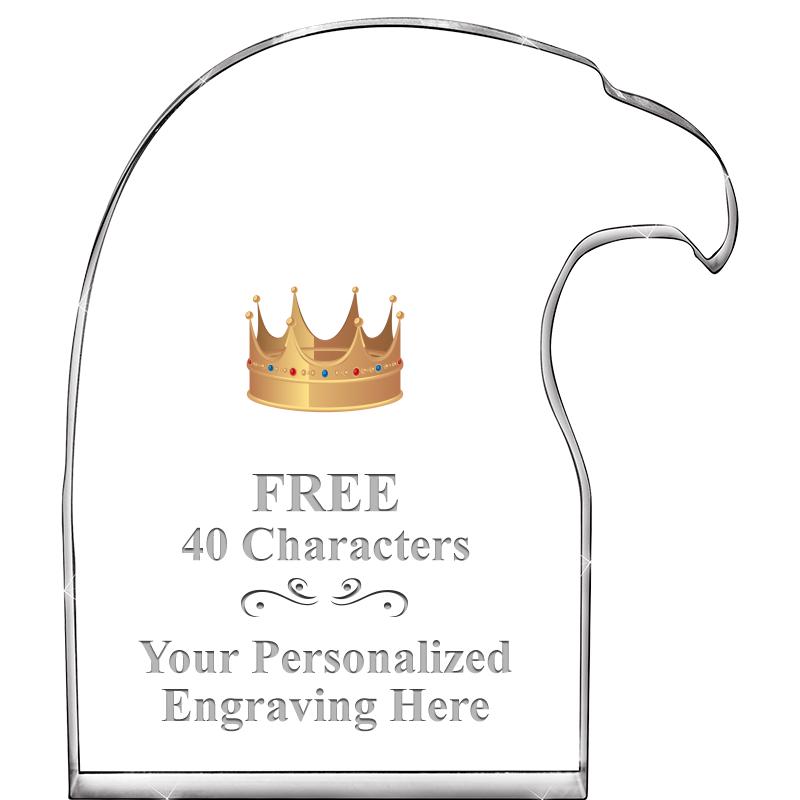 6" EAGLE HEAD ACRYLIC