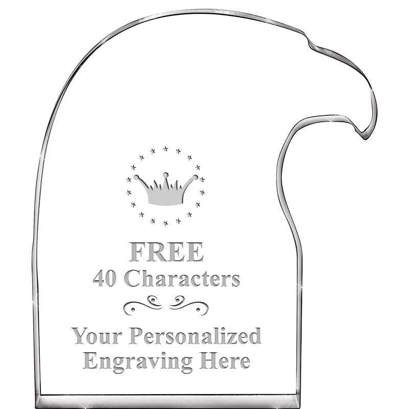 6" EAGLE HEAD ACRYLIC