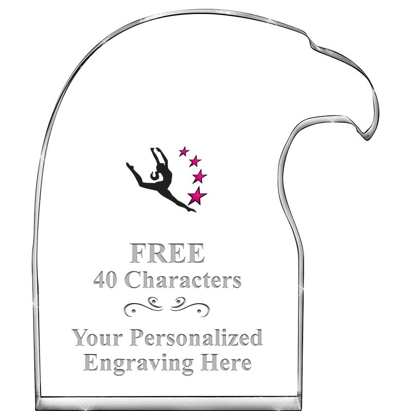 6" EAGLE HEAD ACRYLIC