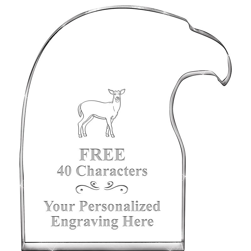 6" EAGLE HEAD ACRYLIC