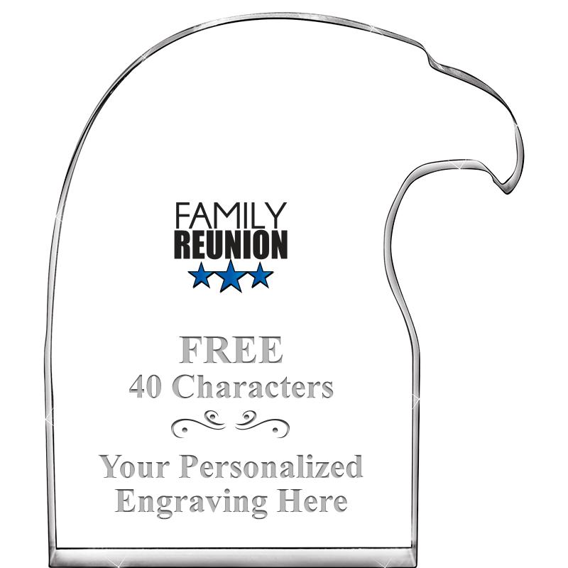 6" EAGLE HEAD ACRYLIC