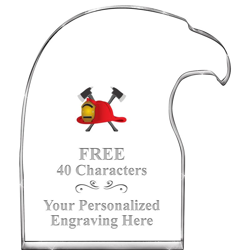 6" EAGLE HEAD ACRYLIC