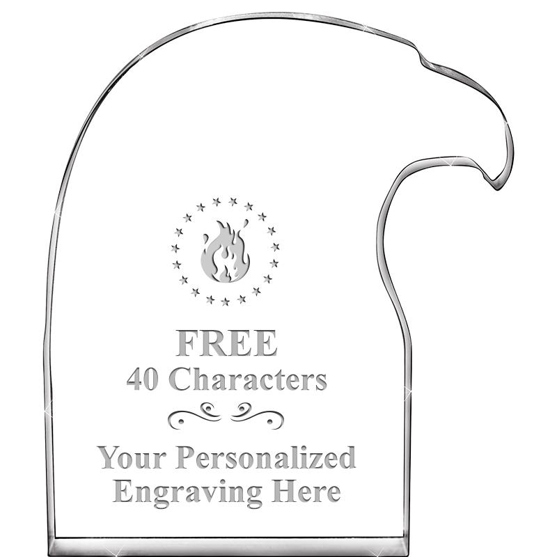 6" EAGLE HEAD ACRYLIC