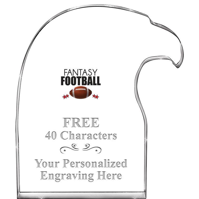 6" EAGLE HEAD ACRYLIC