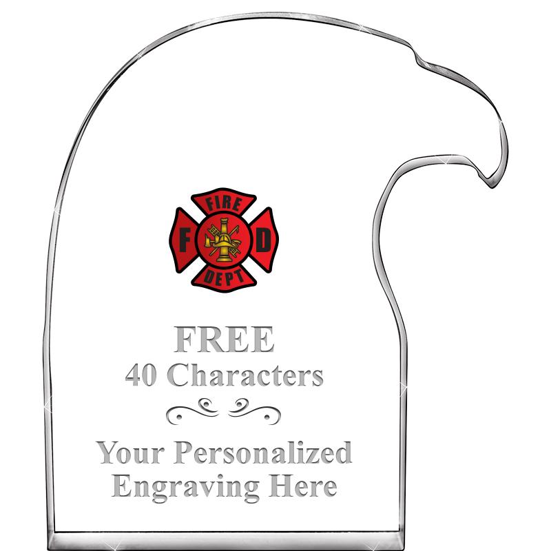 6" EAGLE HEAD ACRYLIC