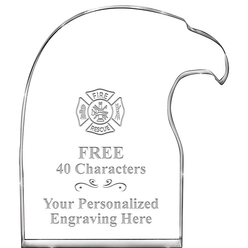 6" EAGLE HEAD ACRYLIC