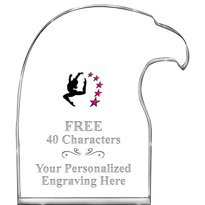 6" EAGLE HEAD ACRYLIC