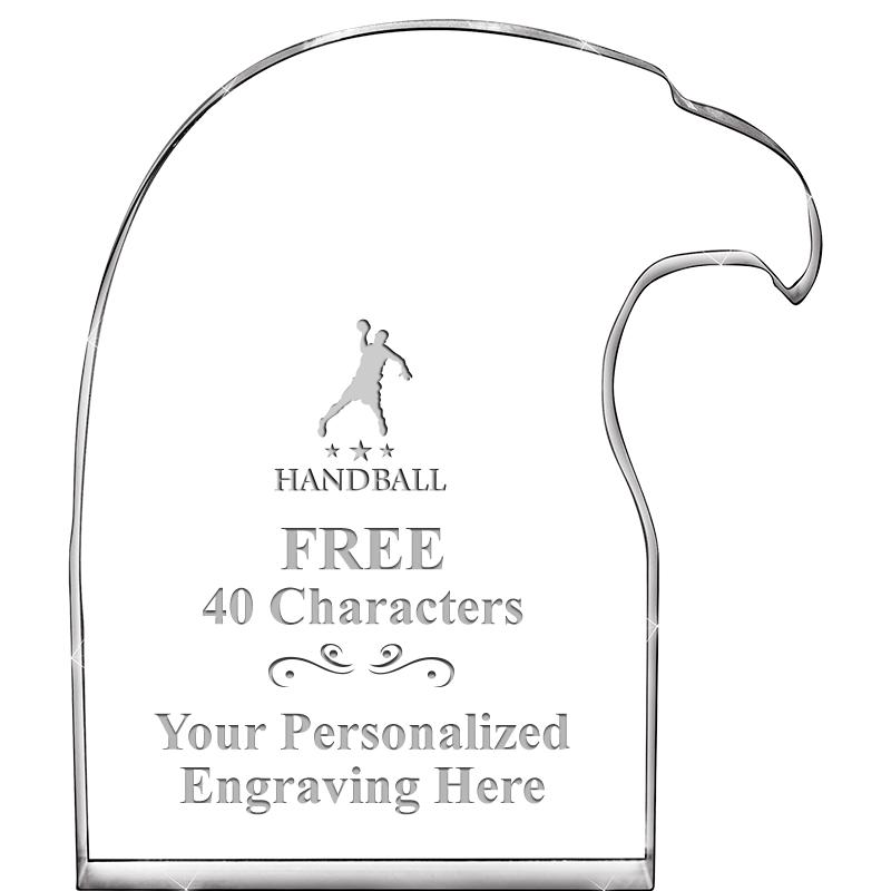 6" EAGLE HEAD ACRYLIC