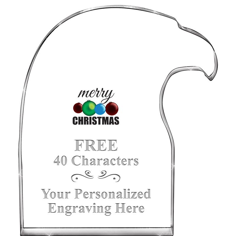 6" EAGLE HEAD ACRYLIC