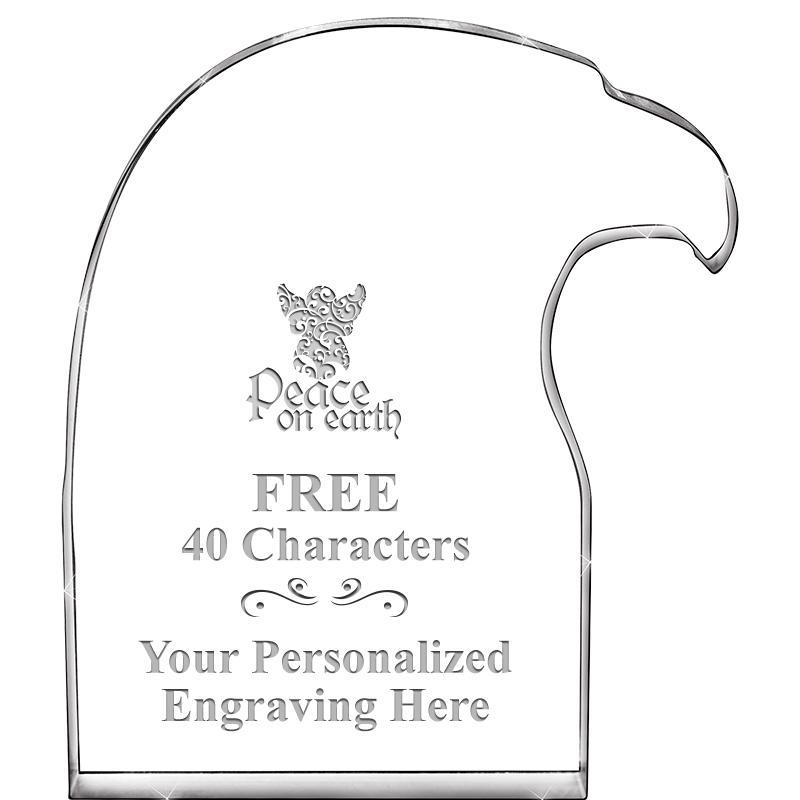 6" EAGLE HEAD ACRYLIC