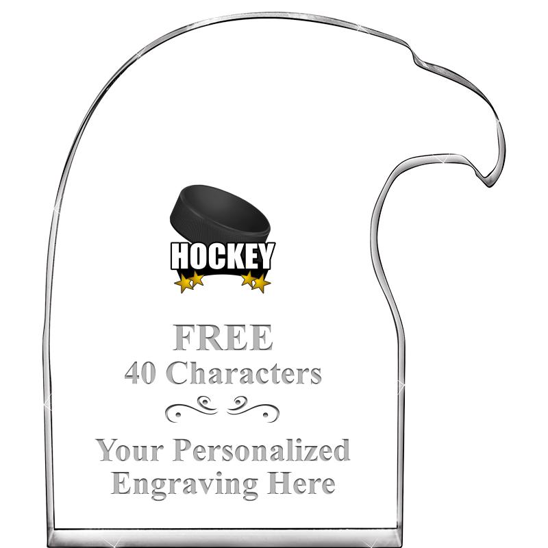 6" EAGLE HEAD ACRYLIC