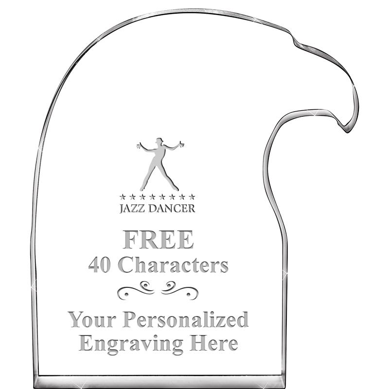 6" EAGLE HEAD ACRYLIC