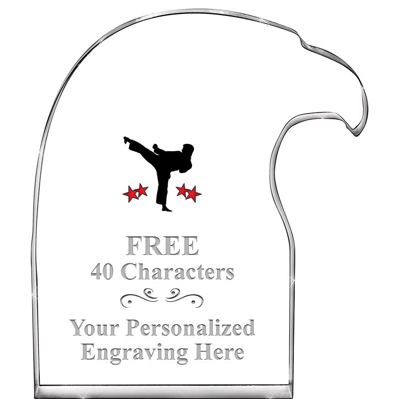 6" EAGLE HEAD ACRYLIC