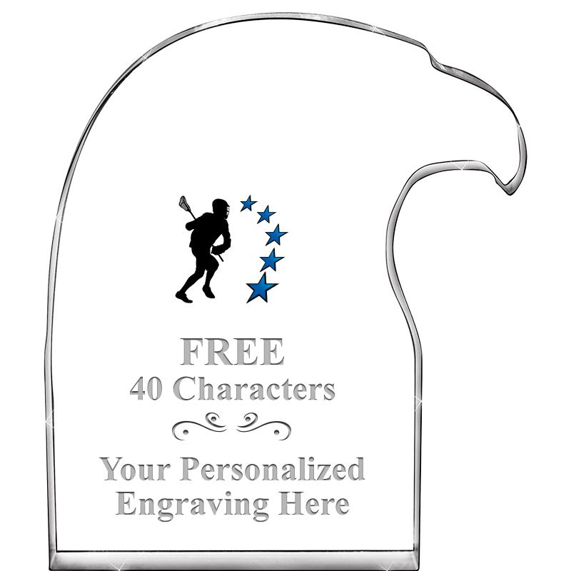 6" EAGLE HEAD ACRYLIC