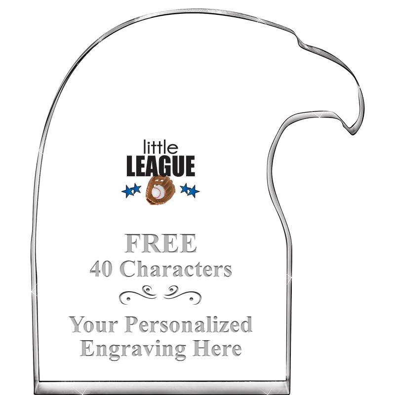 6" EAGLE HEAD ACRYLIC