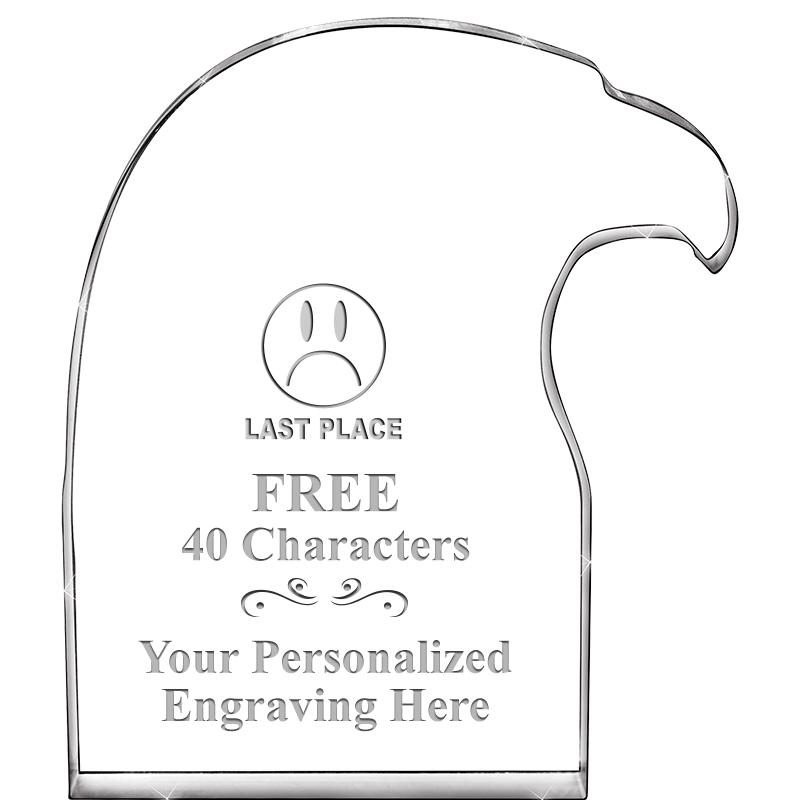 6" EAGLE HEAD ACRYLIC