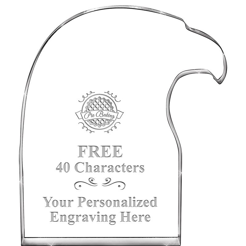 6" EAGLE HEAD ACRYLIC