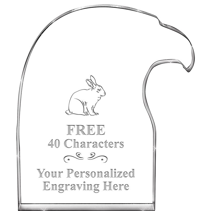 6" EAGLE HEAD ACRYLIC