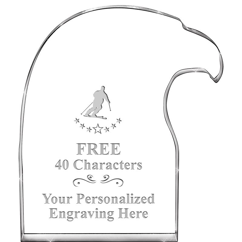 6" EAGLE HEAD ACRYLIC