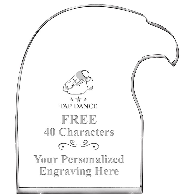 6" EAGLE HEAD ACRYLIC