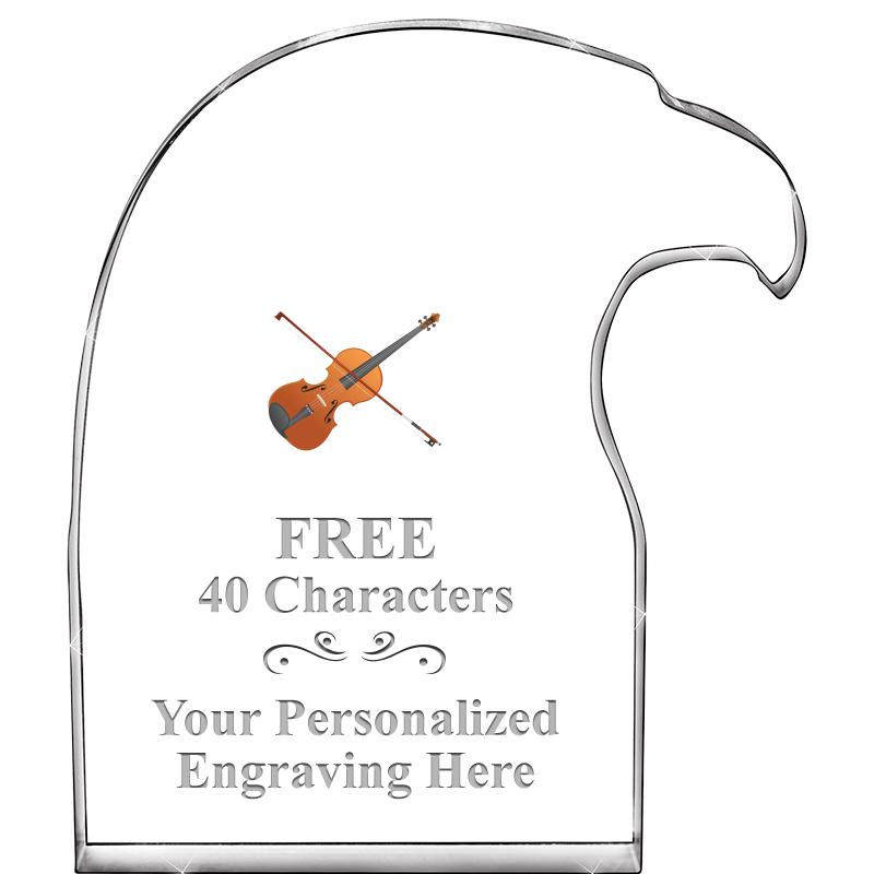 6" EAGLE HEAD ACRYLIC