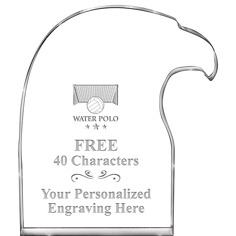 6" EAGLE HEAD ACRYLIC