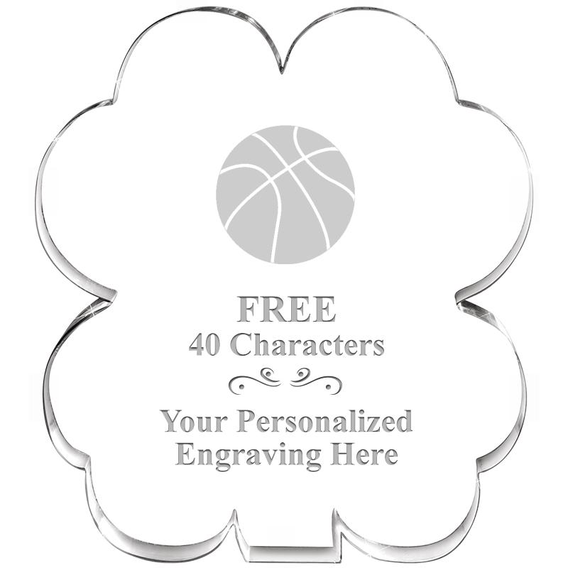 6" 4 LEAF CLOVER ACRYLIC