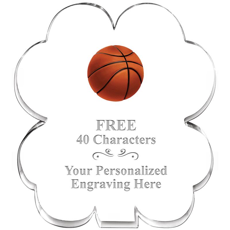 6" 4 LEAF CLOVER ACRYLIC