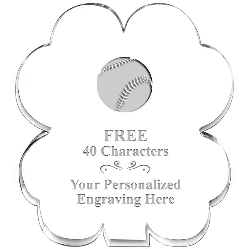 6" 4 LEAF CLOVER ACRYLIC