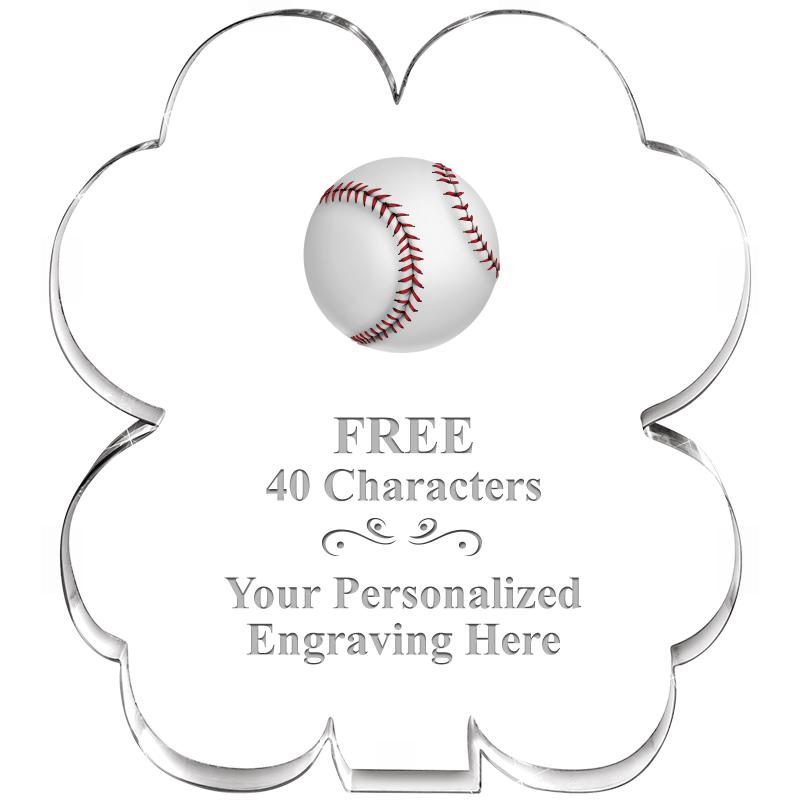 6" 4 LEAF CLOVER ACRYLIC