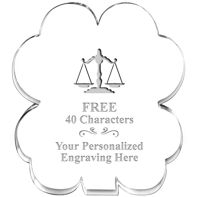 6" 4 LEAF CLOVER ACRYLIC