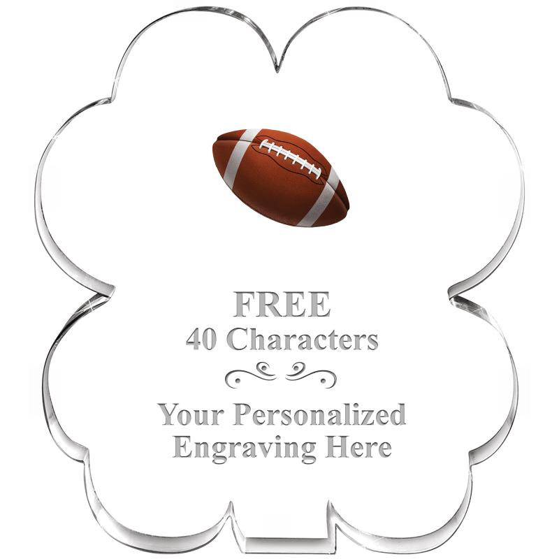 6" 4 LEAF CLOVER ACRYLIC