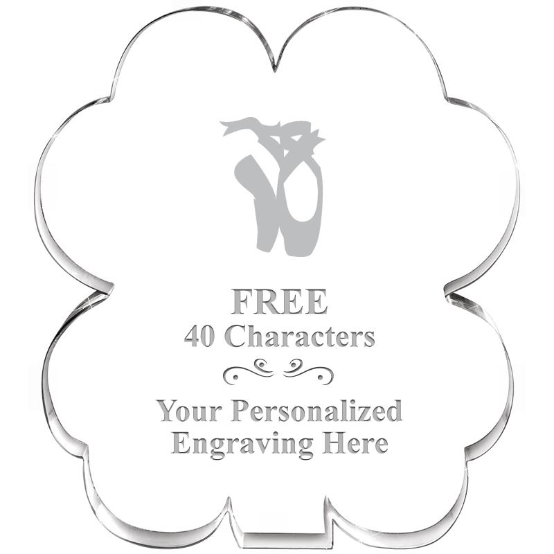 6" 4 LEAF CLOVER ACRYLIC