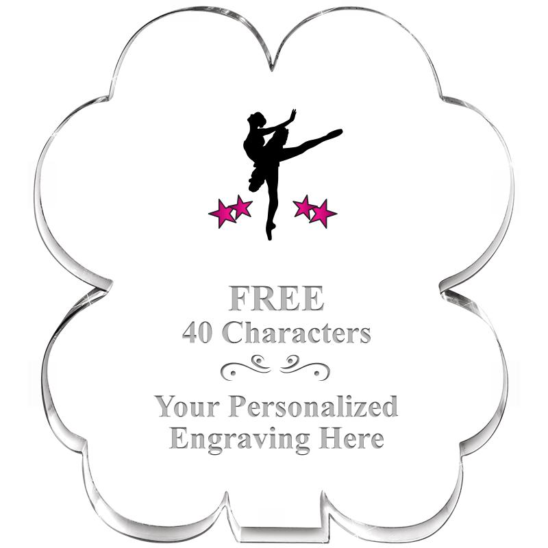 6" 4 LEAF CLOVER ACRYLIC