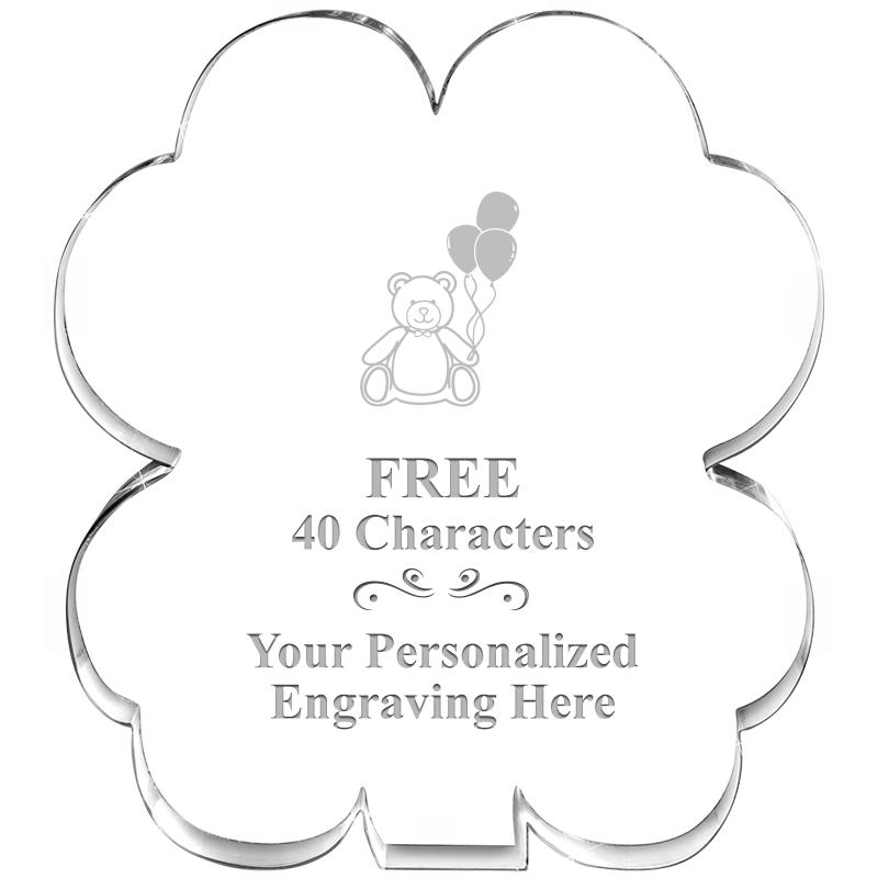 6" 4 LEAF CLOVER ACRYLIC