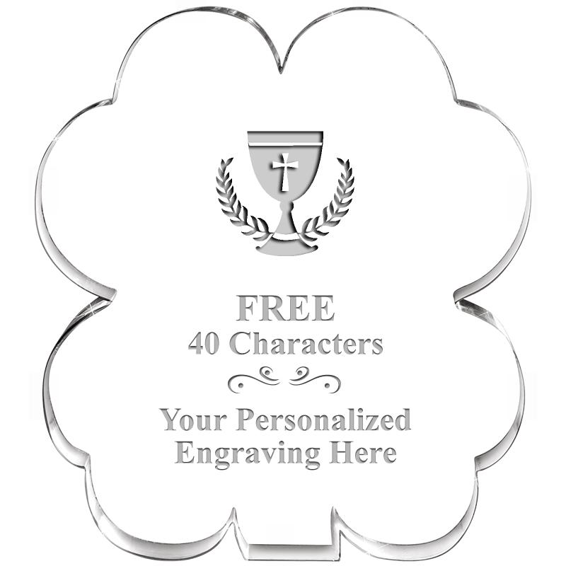 6" 4 LEAF CLOVER ACRYLIC