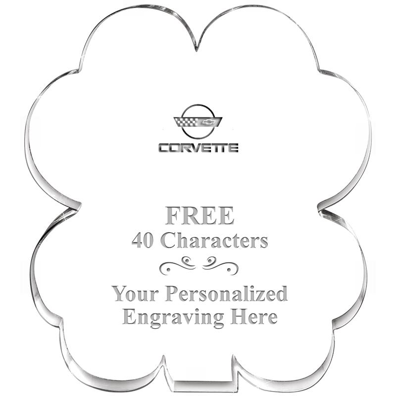 6" 4 LEAF CLOVER ACRYLIC