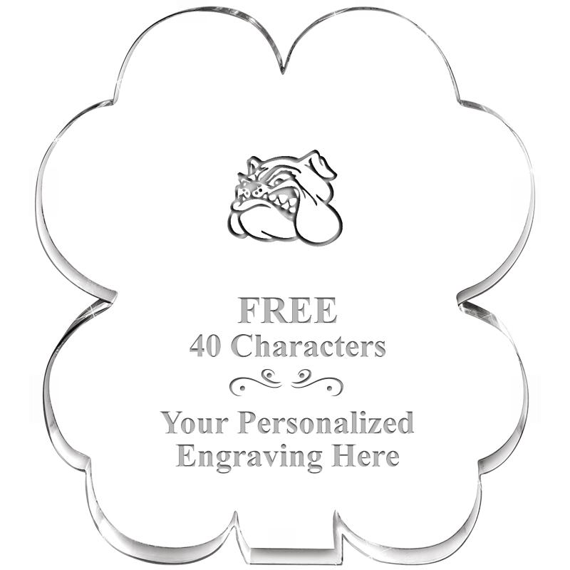 6" 4 LEAF CLOVER ACRYLIC