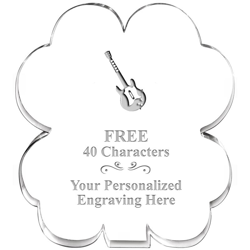 6" 4 LEAF CLOVER ACRYLIC