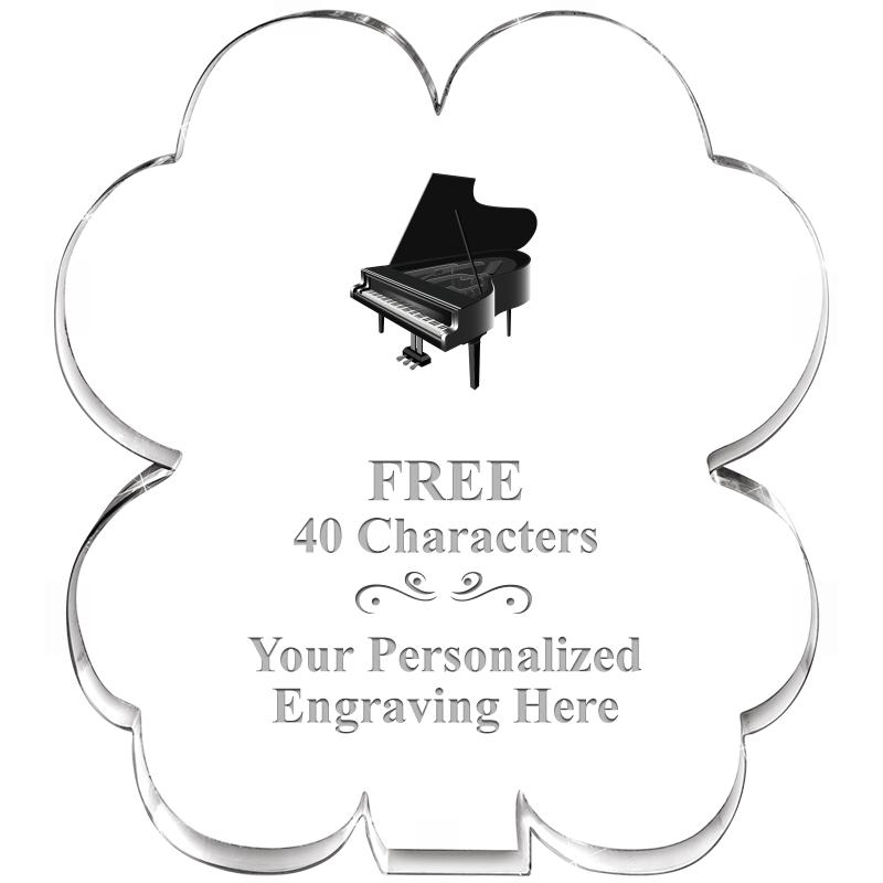 6" 4 LEAF CLOVER ACRYLIC