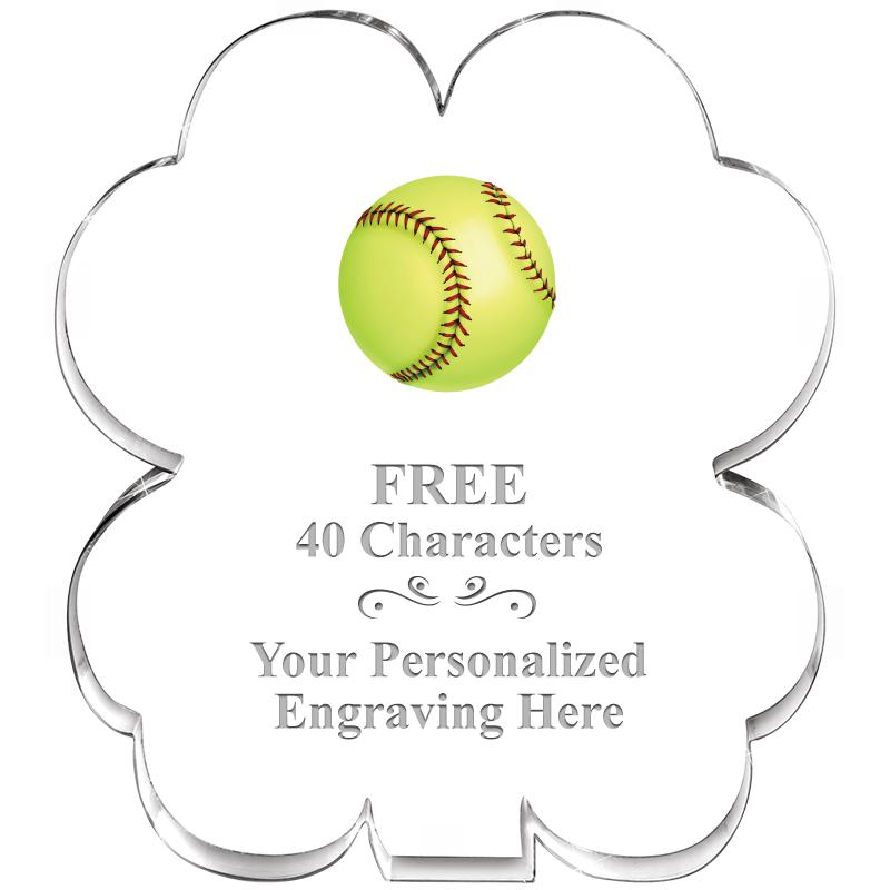 6" 4 LEAF CLOVER ACRYLIC