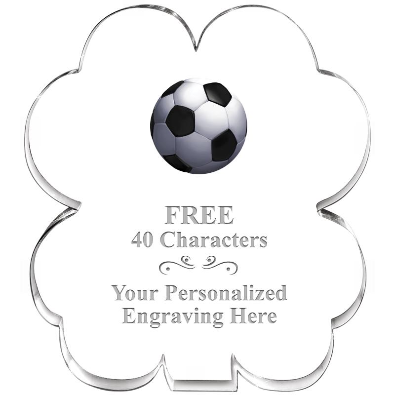 6" 4 LEAF CLOVER ACRYLIC