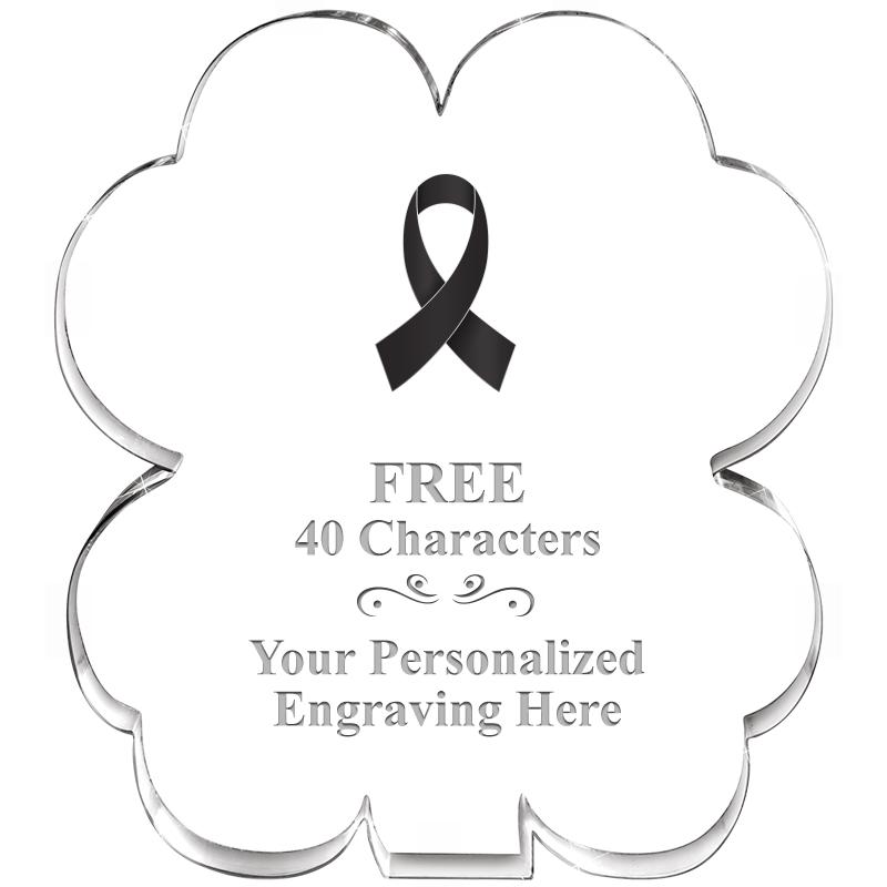 6" 4 LEAF CLOVER ACRYLIC