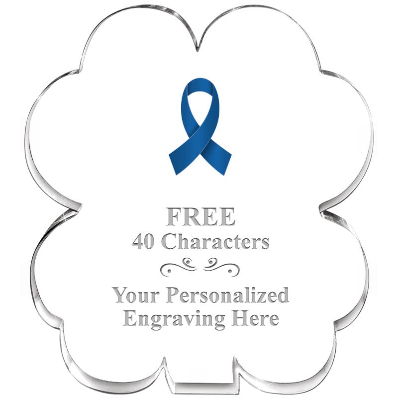 6" 4 LEAF CLOVER ACRYLIC