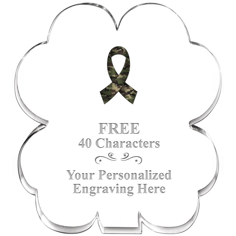 6" 4 LEAF CLOVER ACRYLIC