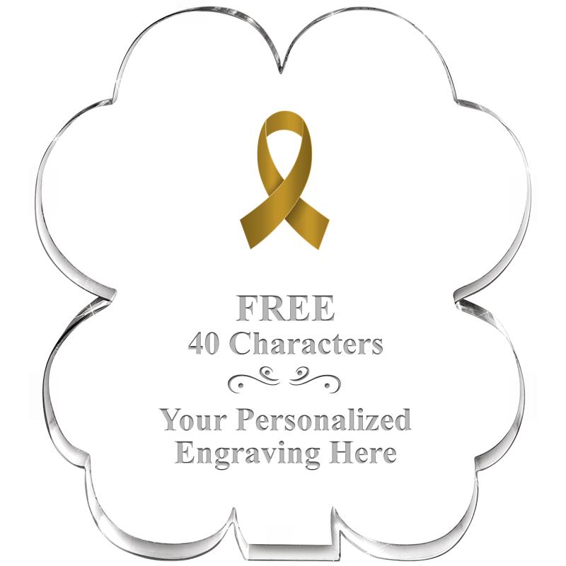 6" 4 LEAF CLOVER ACRYLIC