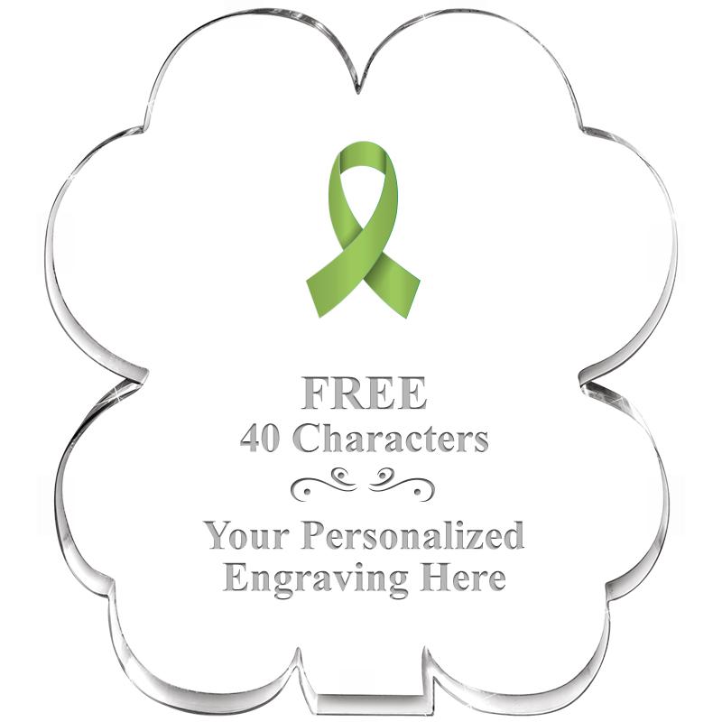 6" 4 LEAF CLOVER ACRYLIC