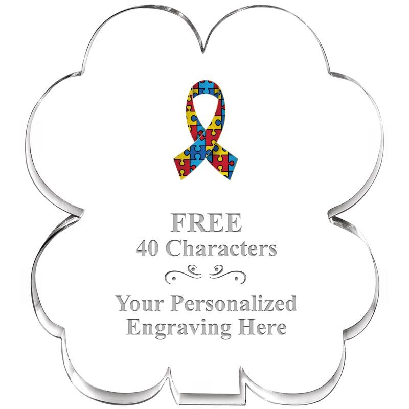 6" 4 LEAF CLOVER ACRYLIC