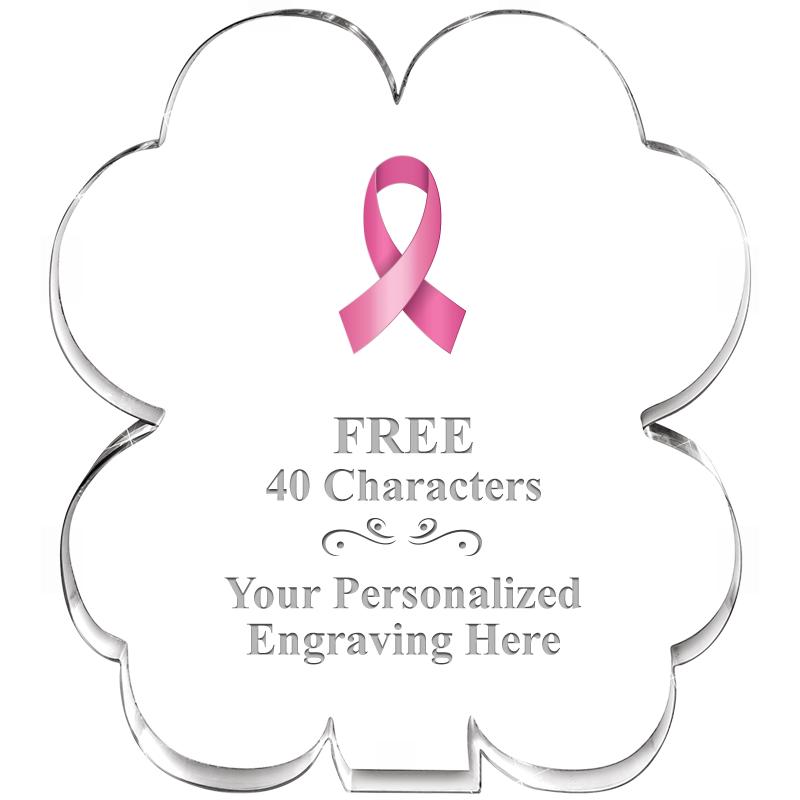 6" 4 LEAF CLOVER ACRYLIC