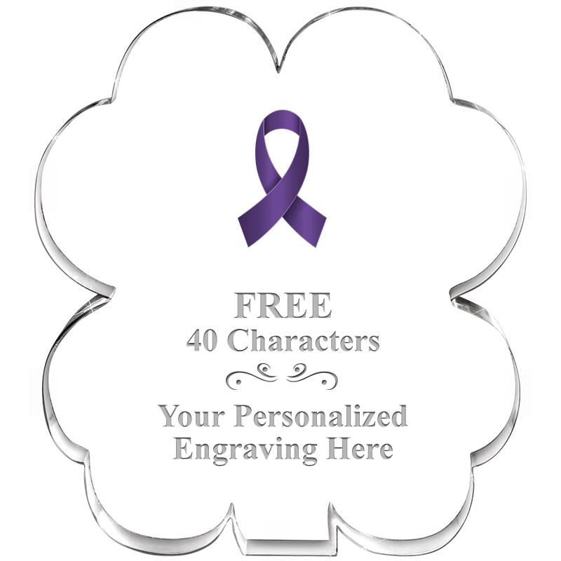 6" 4 LEAF CLOVER ACRYLIC